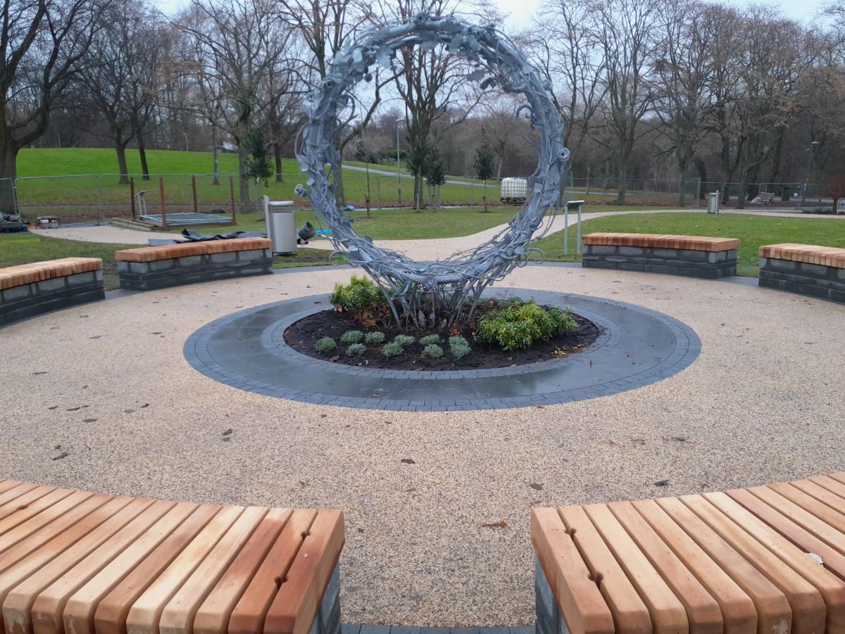 Fife Babies Memorial Garden, Dunfermaline Park ALEX BUTTER